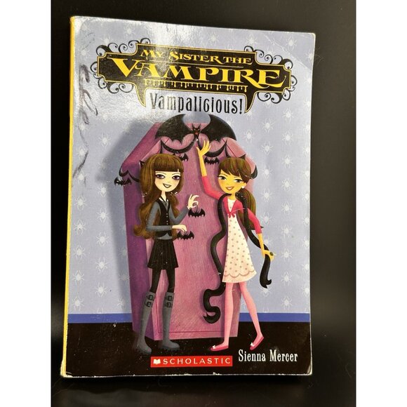 My Sister The Vampire book 3 And 4 Re-Vamped! Vampilicious! Sierra Mercer READ - Picture 11 of 16